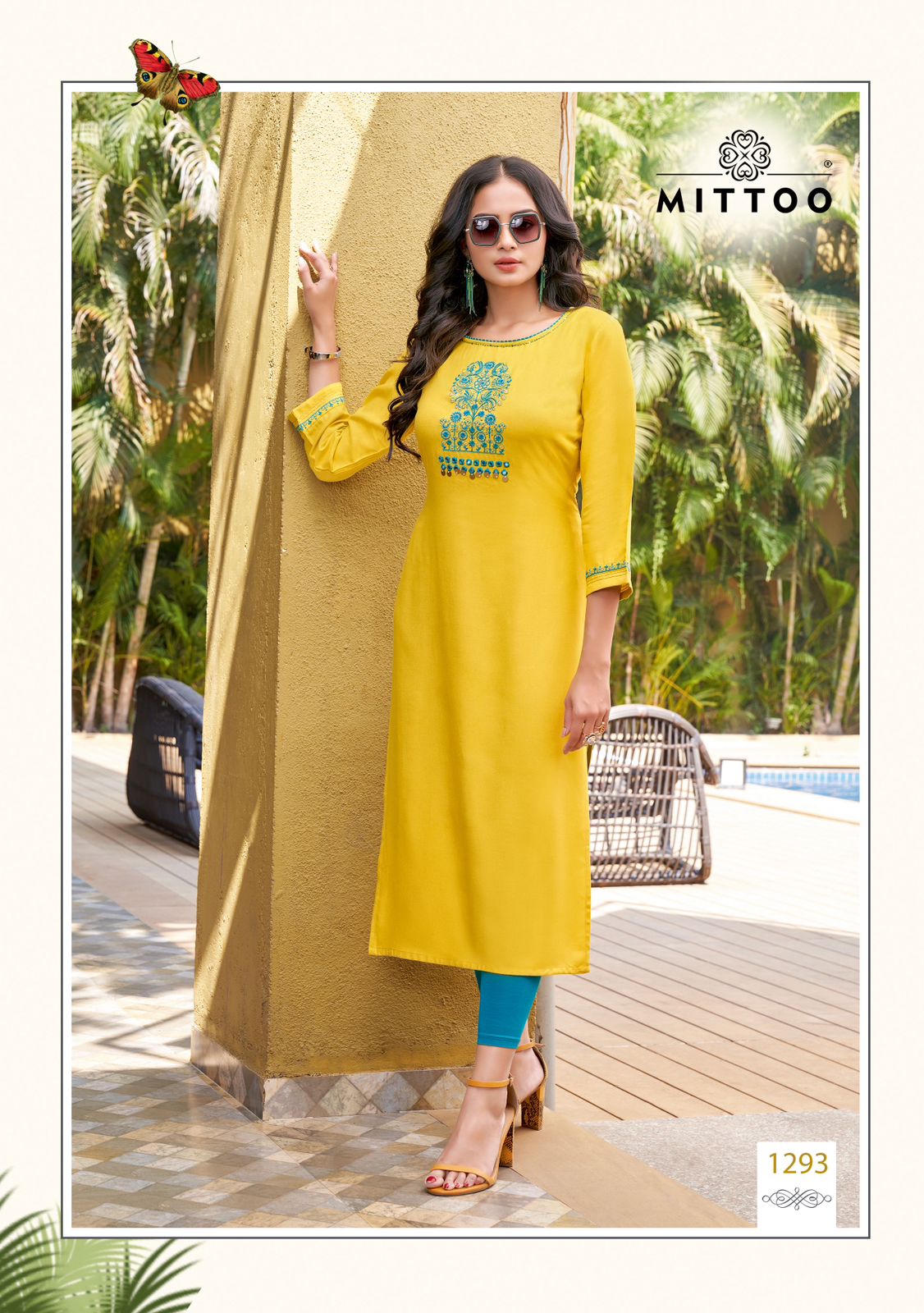 Palak Vol 34 By Mittoo Designer Kurtis Catalog